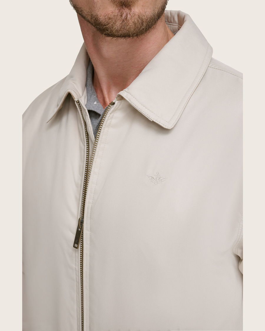 (image for) Environmentally Friendly Microtwill Relaxed Bomber Jacket